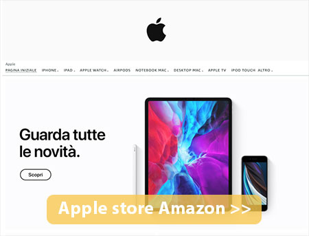 Apple store online su Amazon