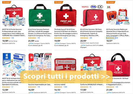 Vendita online Kit Primo Soccorso